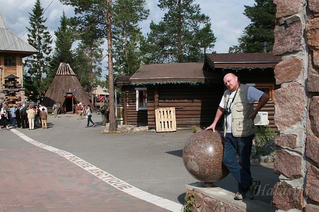 Norwegia (233).JPG - Joulupukin Pajakyla - krąg polarny